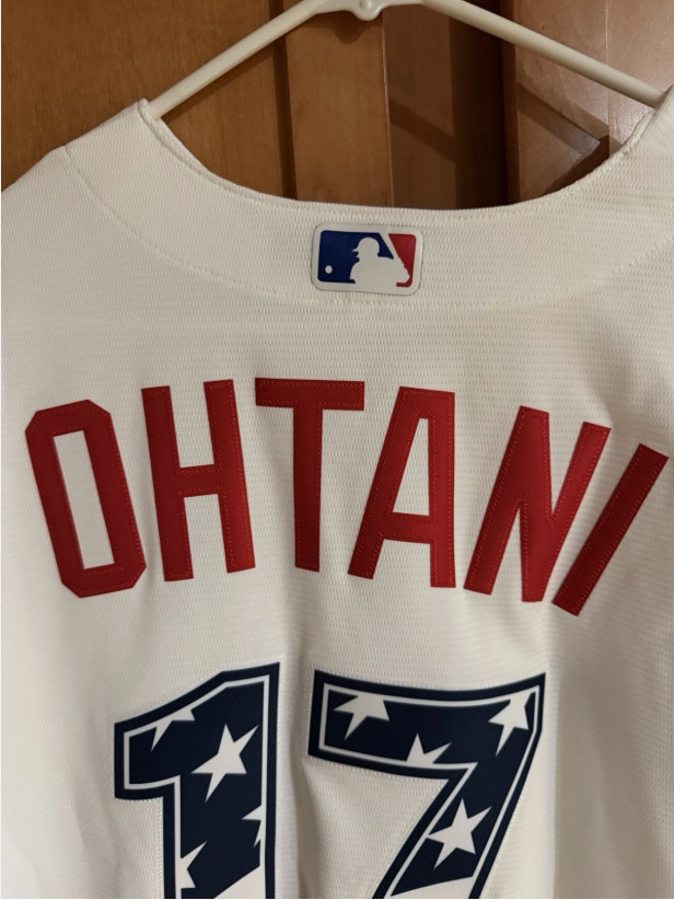 Shohei Ohtani Los Angeles Dodgers USA 250 4th of July Home Stadium Jersey NEW