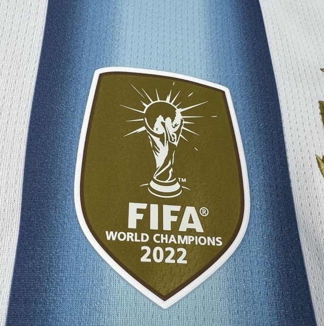 Adidas Argentina World Cup Men’s Jersey, Large – Blue/White Di Maria