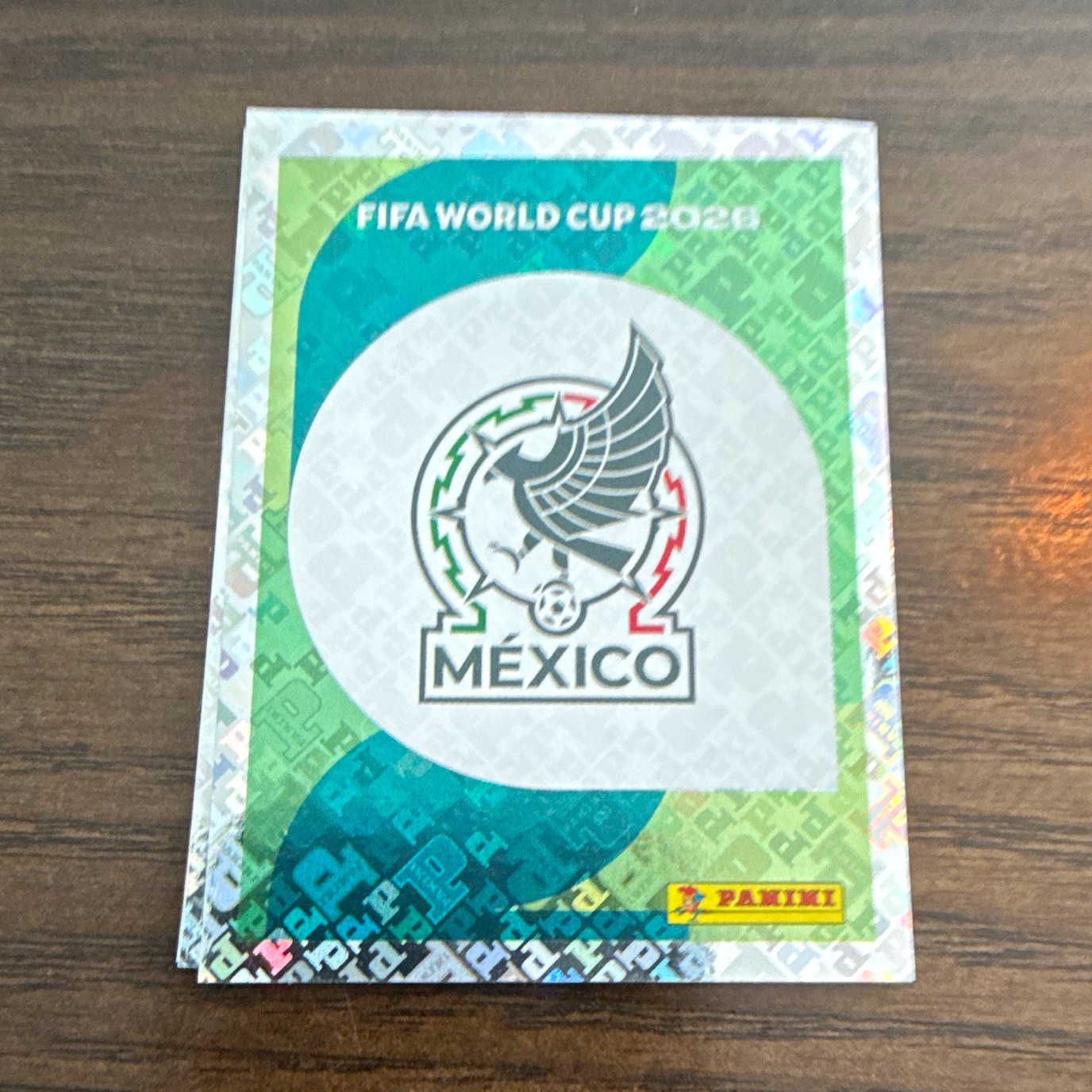 Panini FIFA World Cup 2026 Mexico Club Badge/Logo Soccer Sticker Single MEX 1