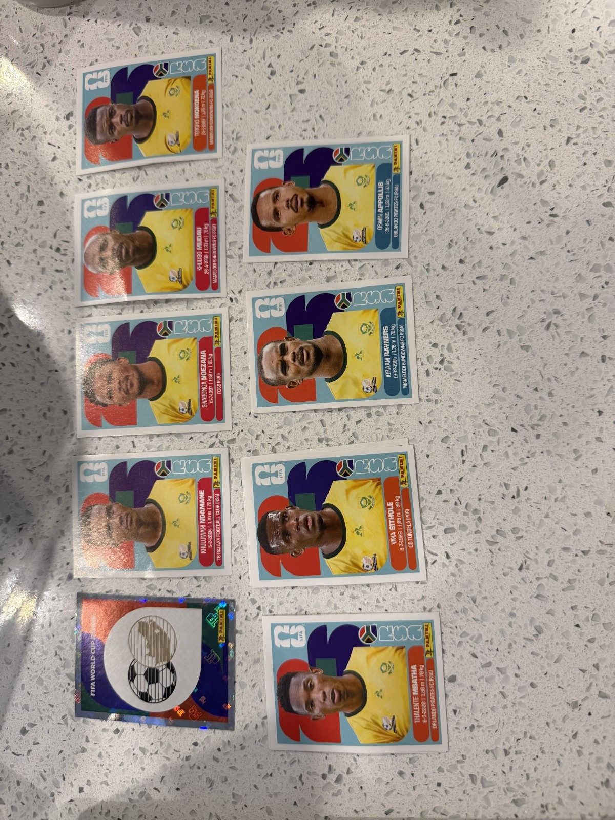2026 Panini FIFA World Cup Stickers – YOU PICK GROUP A B