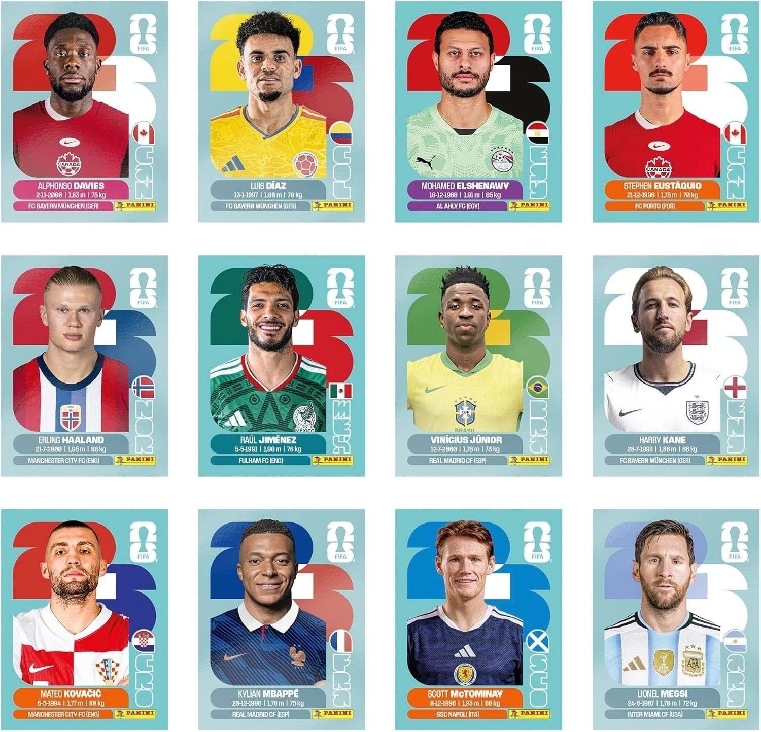 In-stock FIFA World Cup 2026 Official Sticker Collection (Box of 50)=gift