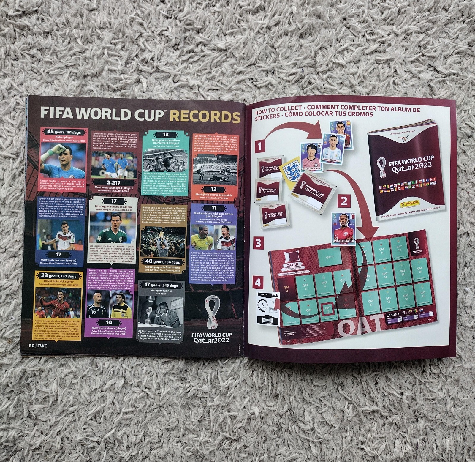 Empty album football FIFA WC World cup QATAR 2022 Panini