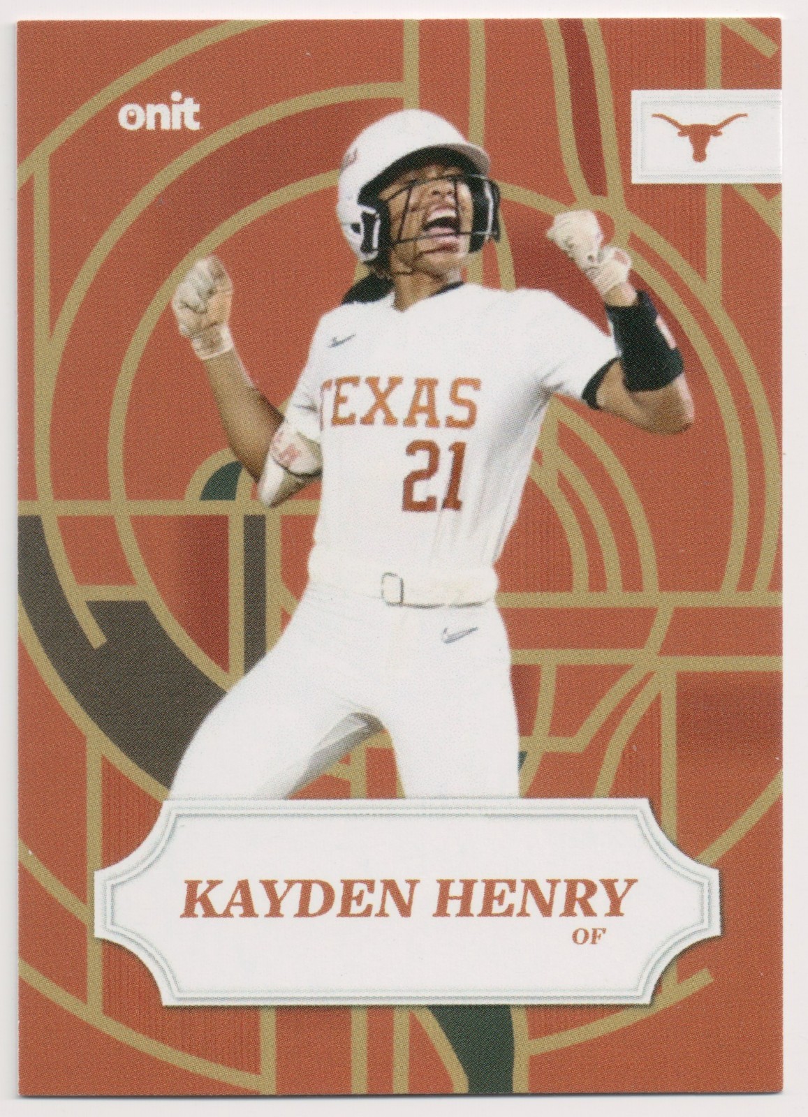 2025 Onit Athlete Timeless Texas Longhorns Softball/Baseball You Pick