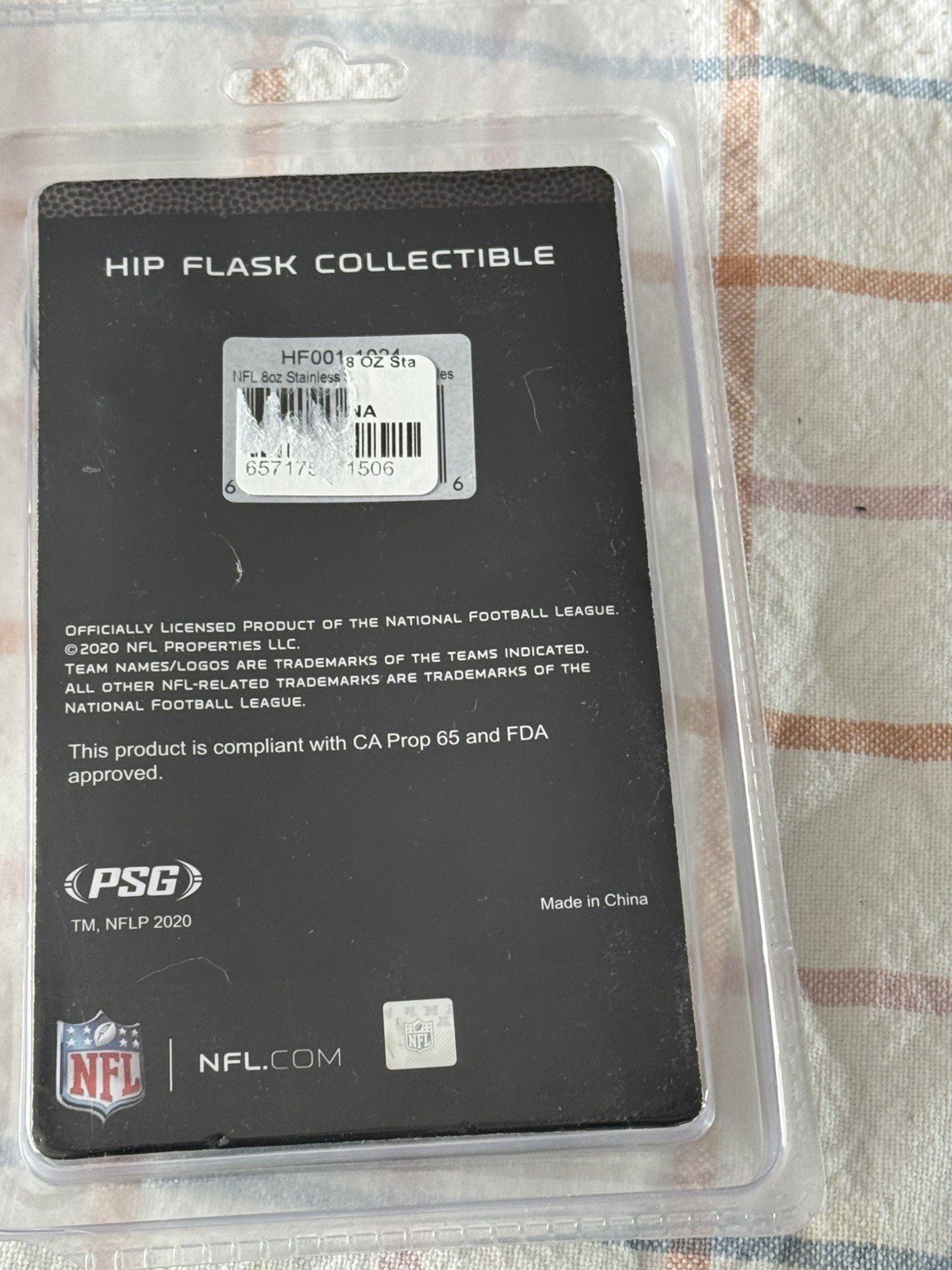 Stainless steel 8 oz. Philadelphia Eagles Flask Brand New NFL Collectible