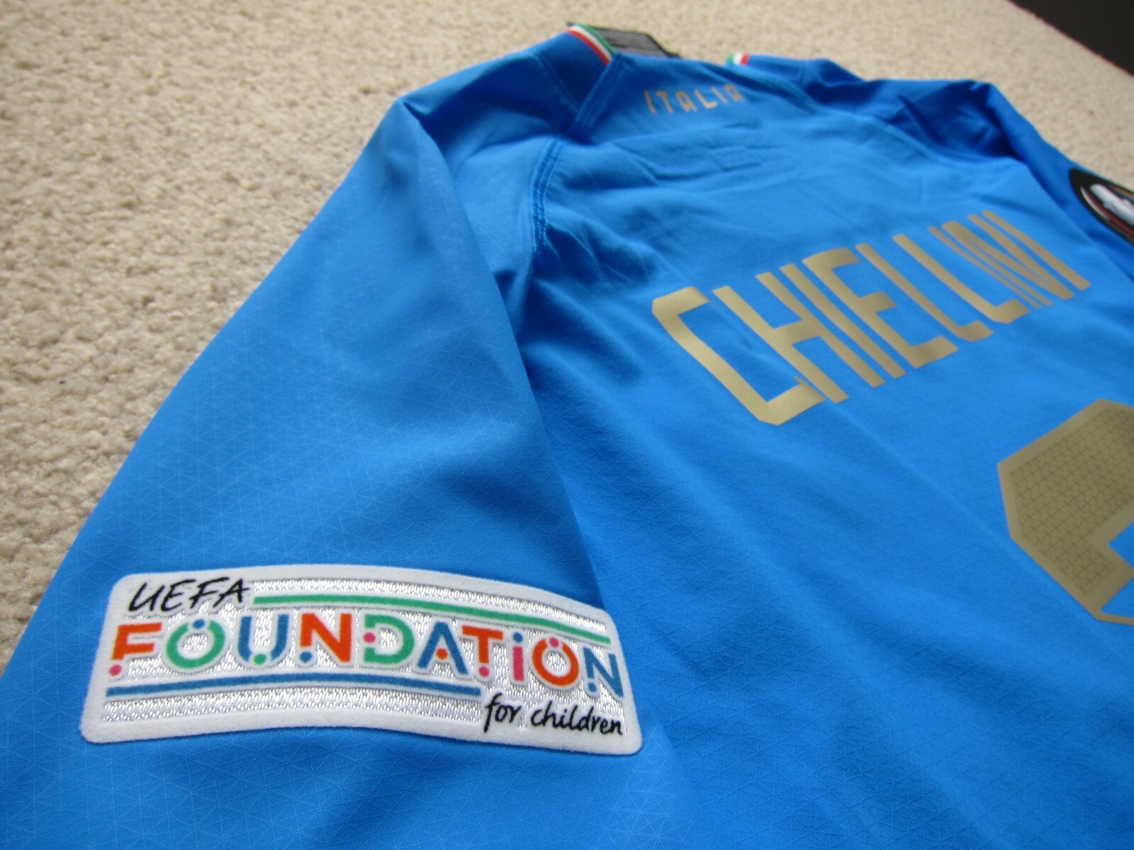 2022 Italy CHIELLINI *Limited Edition* Soccer Jersey Football Shirt Juventus