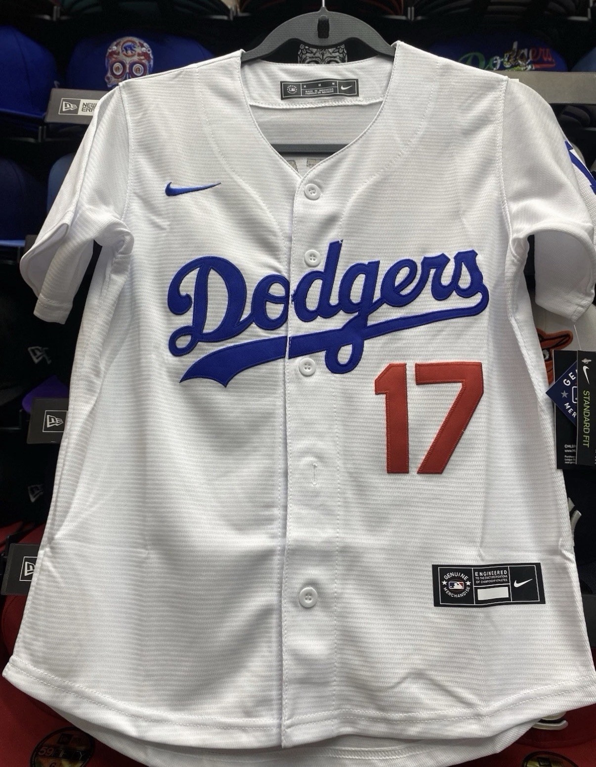 Los Angeles Dodgers Shohei Ohtani Youth White Stitched Jersey