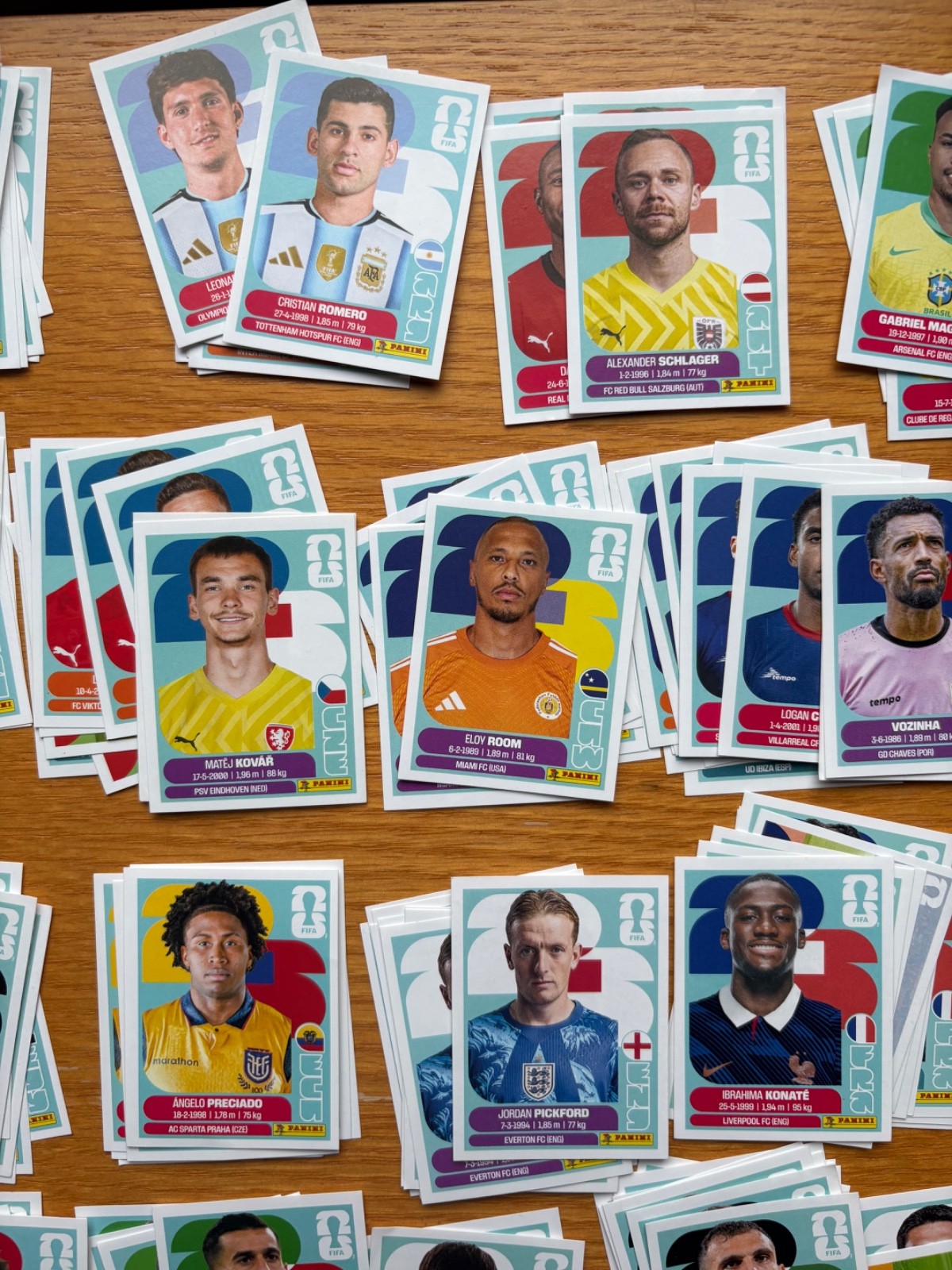 2026 WORLD CUP PANINI STICKERS – COMPLETE YOUR BOOK! White Stickers Only ALG-MEX