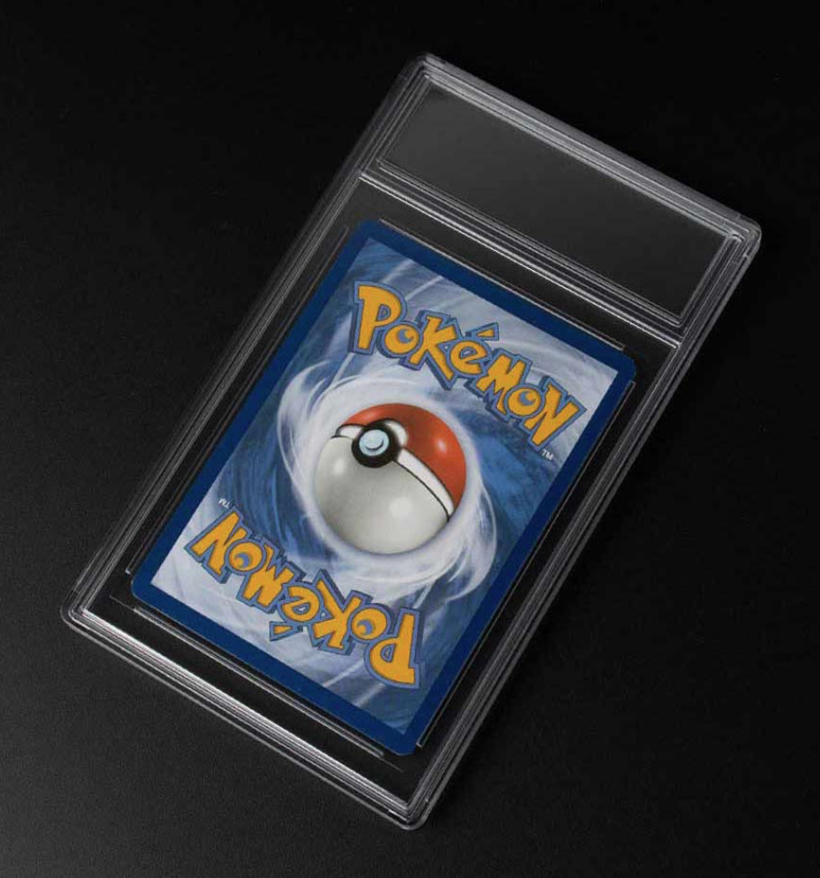 Empty Graded Card Slab for Trading Sports Cards – Clear Border – Compare To PSA