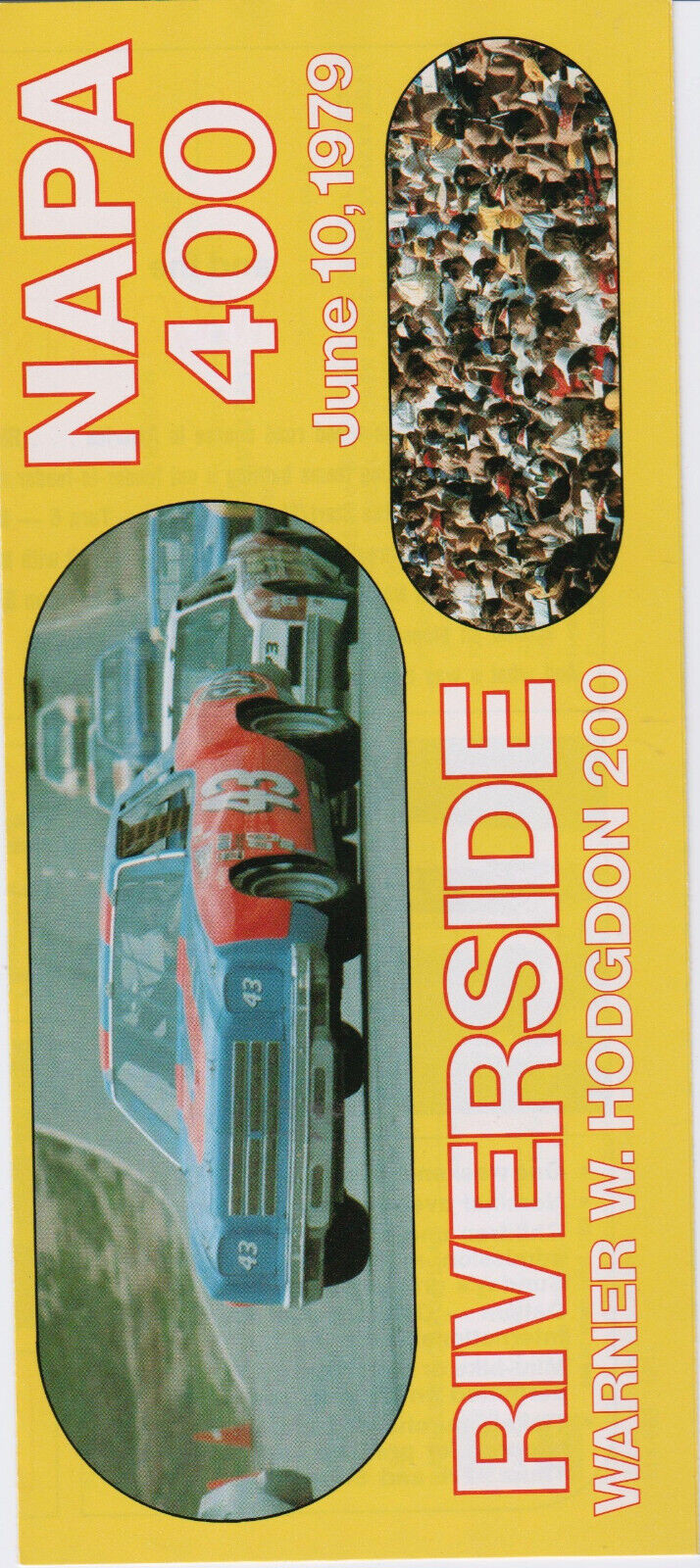 NASCAR Riverside Stock Car 10 Piece Brochure Assortment – Free Shipping