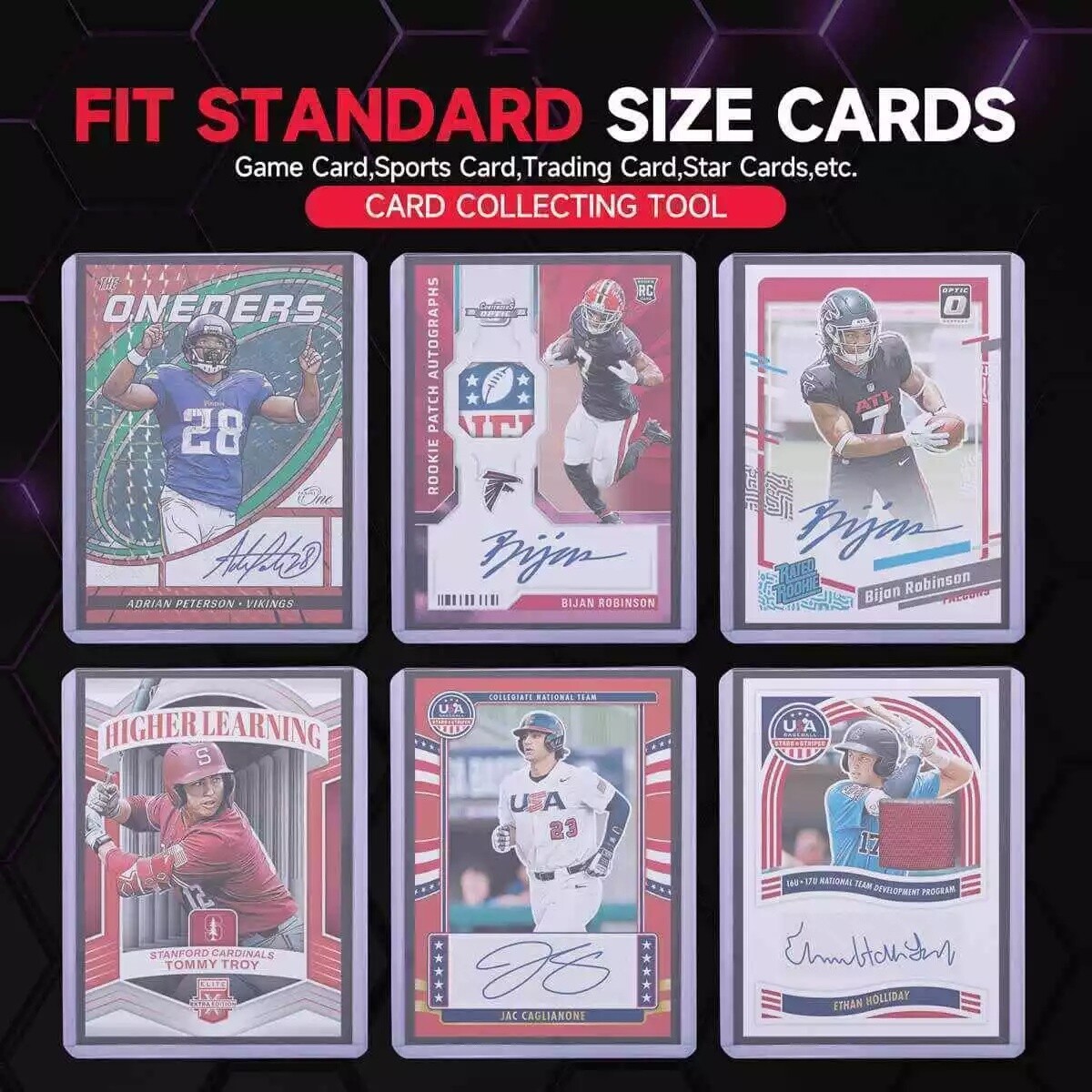 35pt Ultra PRO Top Loader For Standard Trading Sports Pokémon 100/200/500/1000CT