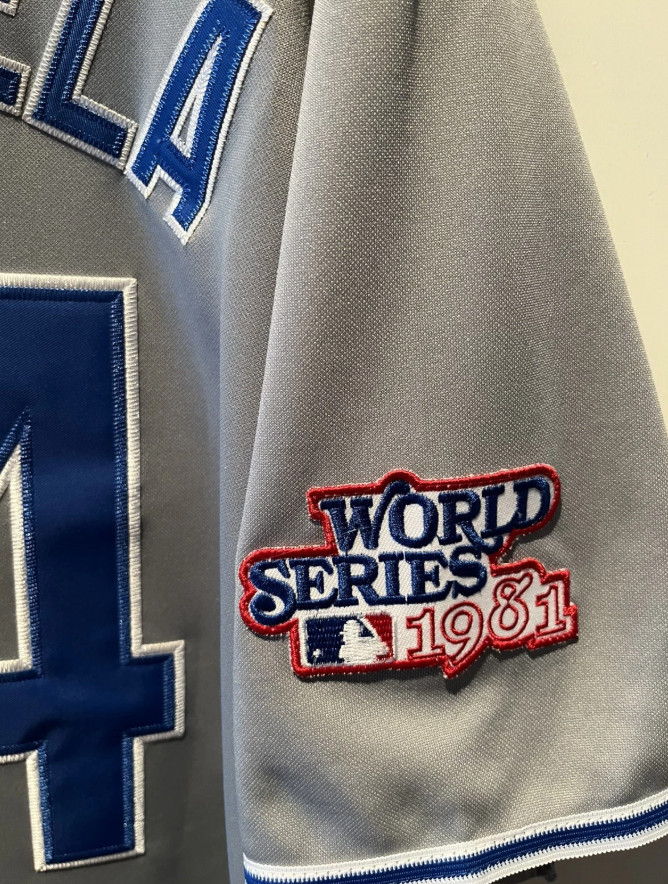 FERNANDO VALENZUELA #34 Los Angeles Dodgers World Series Baseball Jersey-NEW