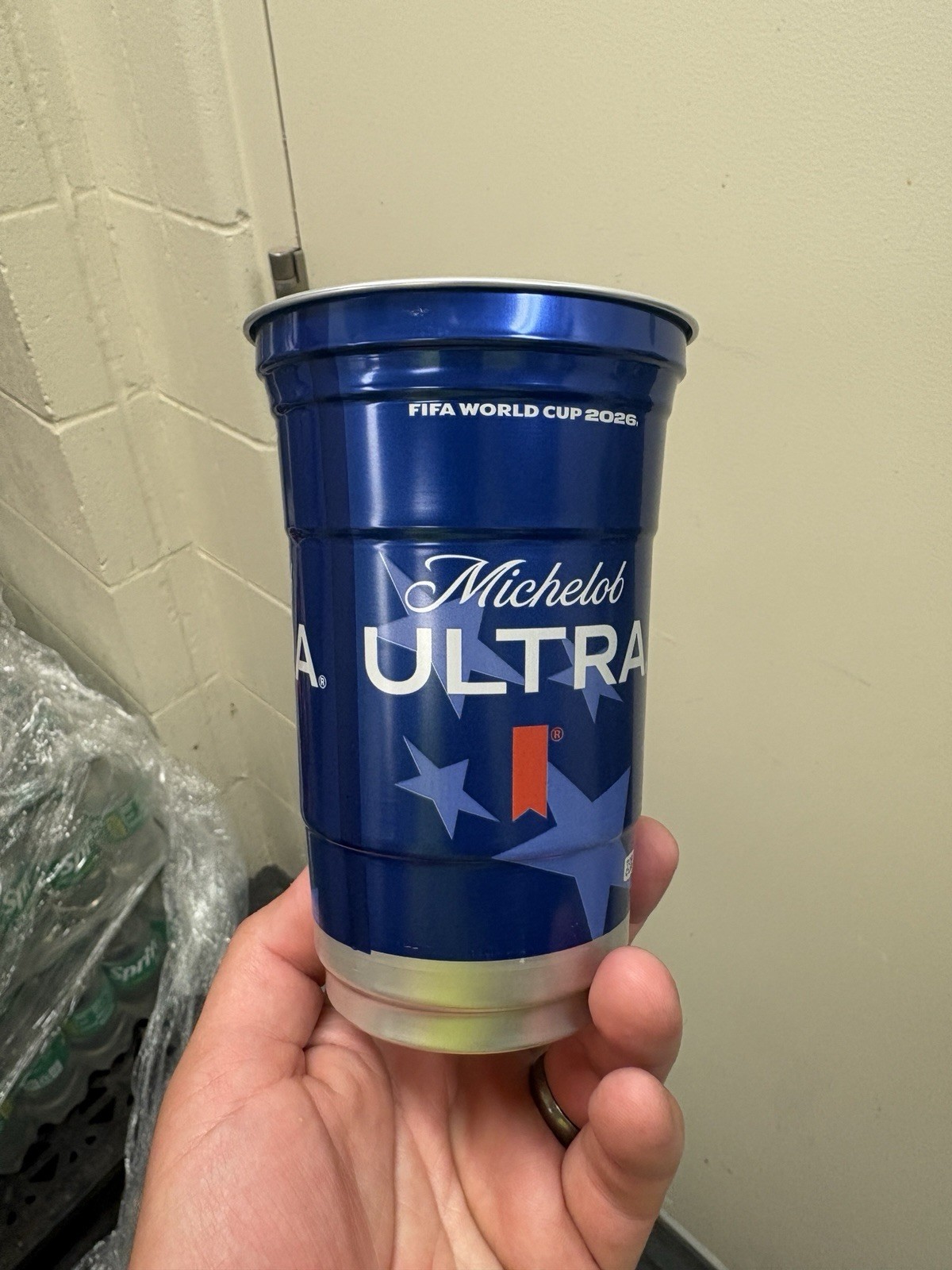 FIFA World Cup 2026 Aluminum Souvenir Cup – Argentina vs Algeria Messi Hattrick