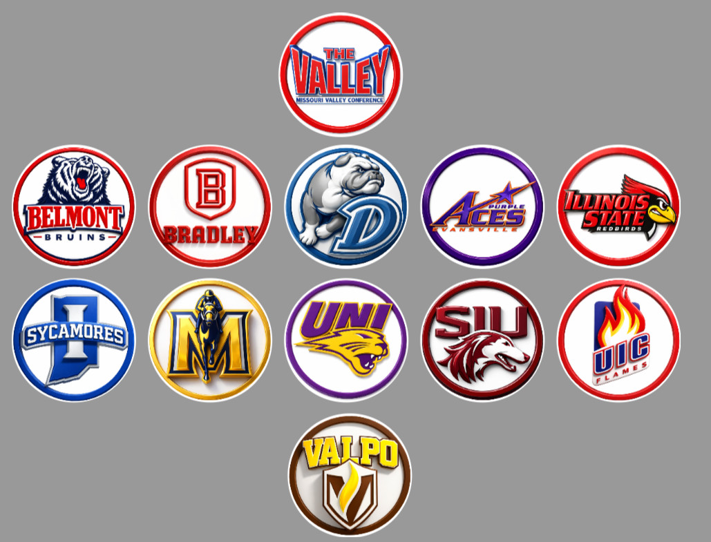 Handmade D1 Collage Hoops Fan Standing 1″ Magnets Conference or All 364 teams
