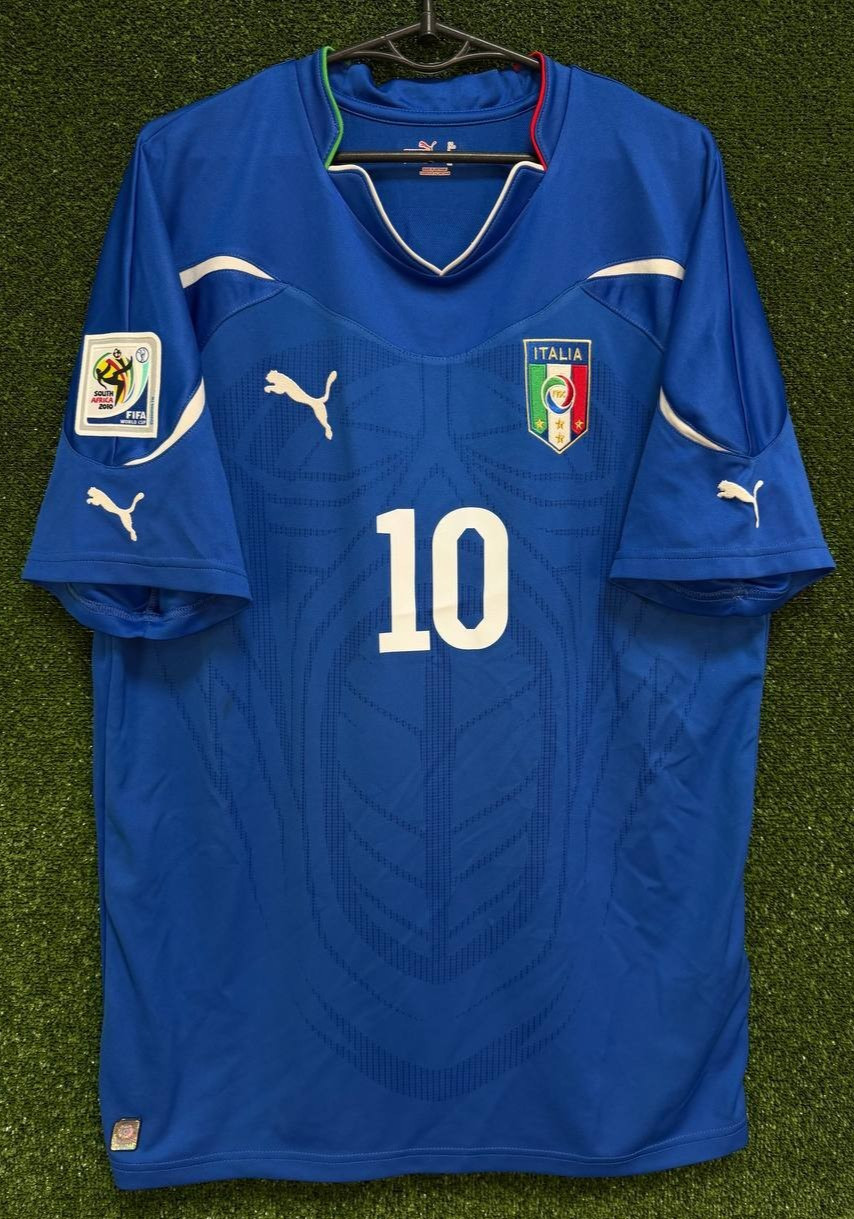 DI NATALE #10 MEN’S ITALY ITALIA 2010/2011 SOCCER FOOTBALL SHIRT JERSEY SIZE L