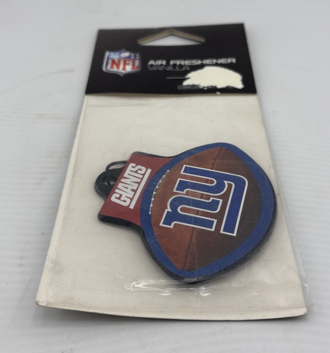 Retro NFL New York Giants Vanilla Air Freshener, 2006. New