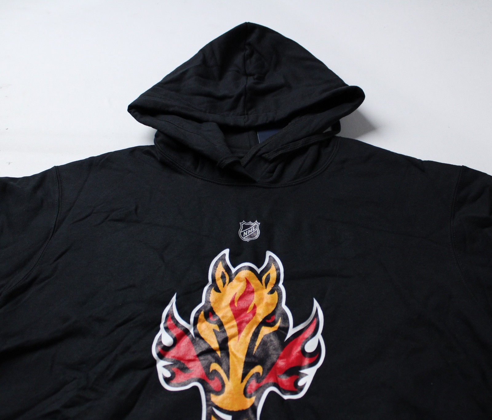 Calgary Flames Unisex Adult’s Fanatics Pullover Hoodie JL3 Black Large