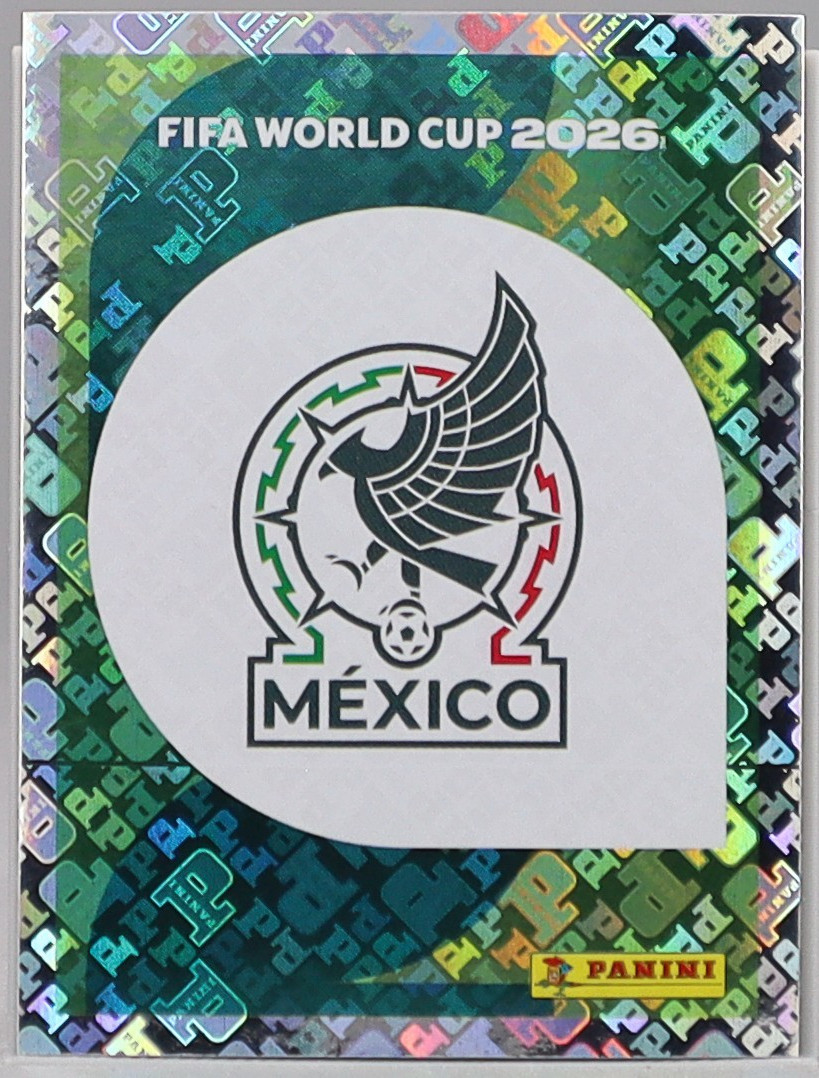 Mexico MEX 2026 Panini Fifa World Cup Stickers Base Foil Blue – You Pick