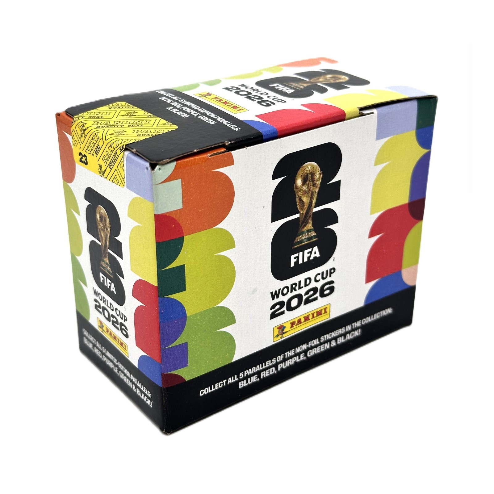 2026 Panini World Cup 25Ct. Sticker Pack Box | 175 Stickers | Volume Discount