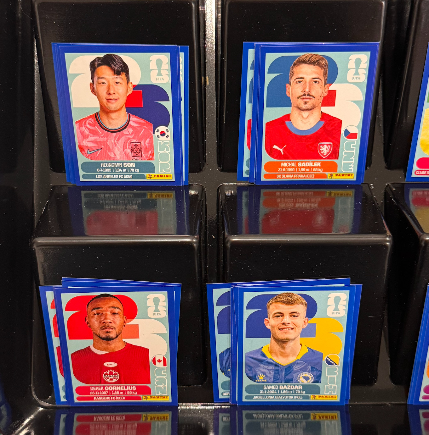 2026 Panini FIFA World Cup Sticker Blue Parallel Complete Lot FWC Group A B C
