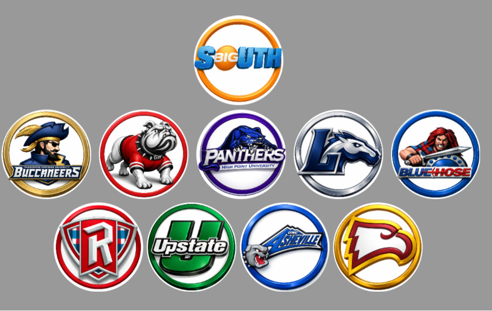Handmade D1 Collage Hoops Fan Standing 1″ Magnets Conference or All 364 teams