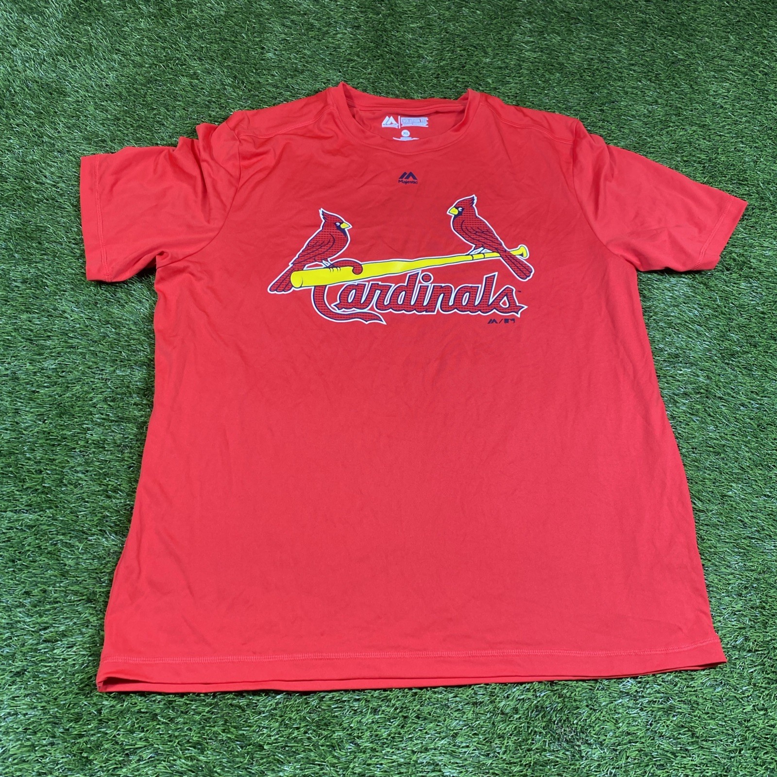 St Louis Cardinals Majestic Cool Base Shirt Mens XL Evolution Tee MLB NWOT