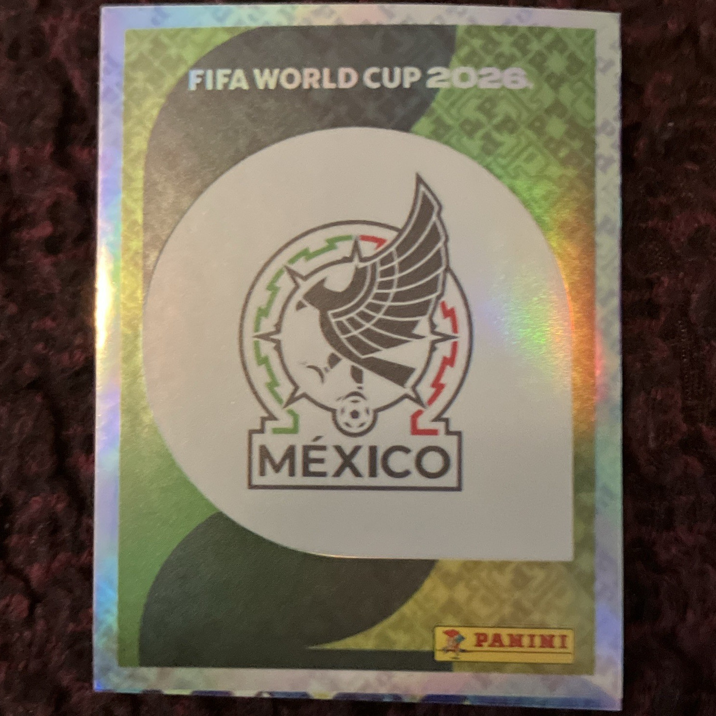 Panini FIFA World Cup 2026 Sticker Mexico Club Badge/Logo MEX 1