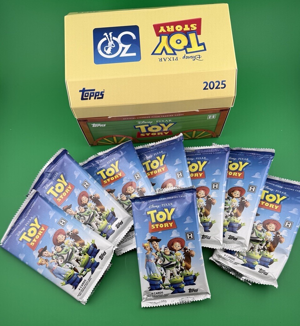 EMPTY BOX: 2025 TOPPS 30 YEARS OF TOY STORY – NO CARDS