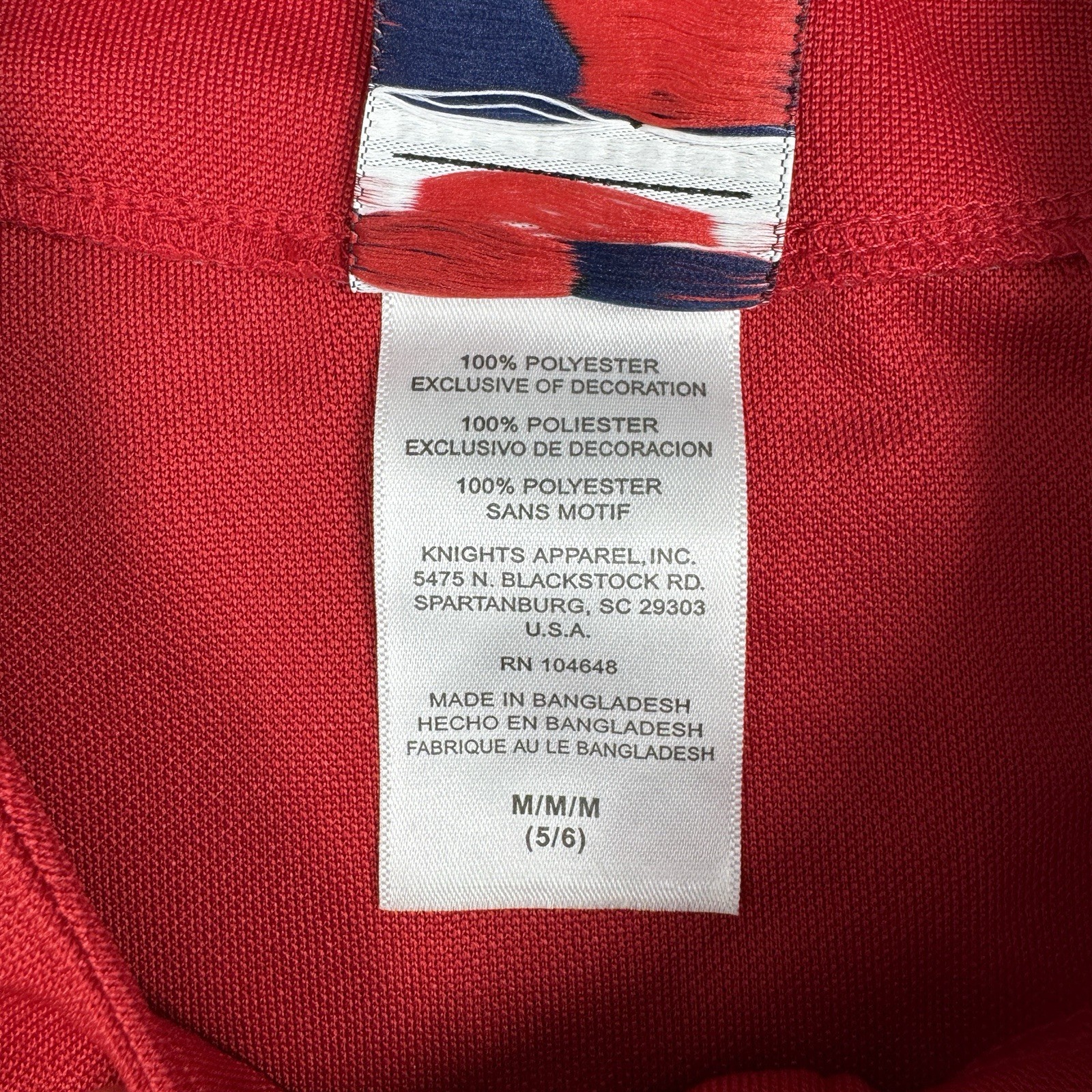 Youth Kids Texas Rangers Jersey Majestic Medium 5/6 Red Baseball MLB New W/ Tags