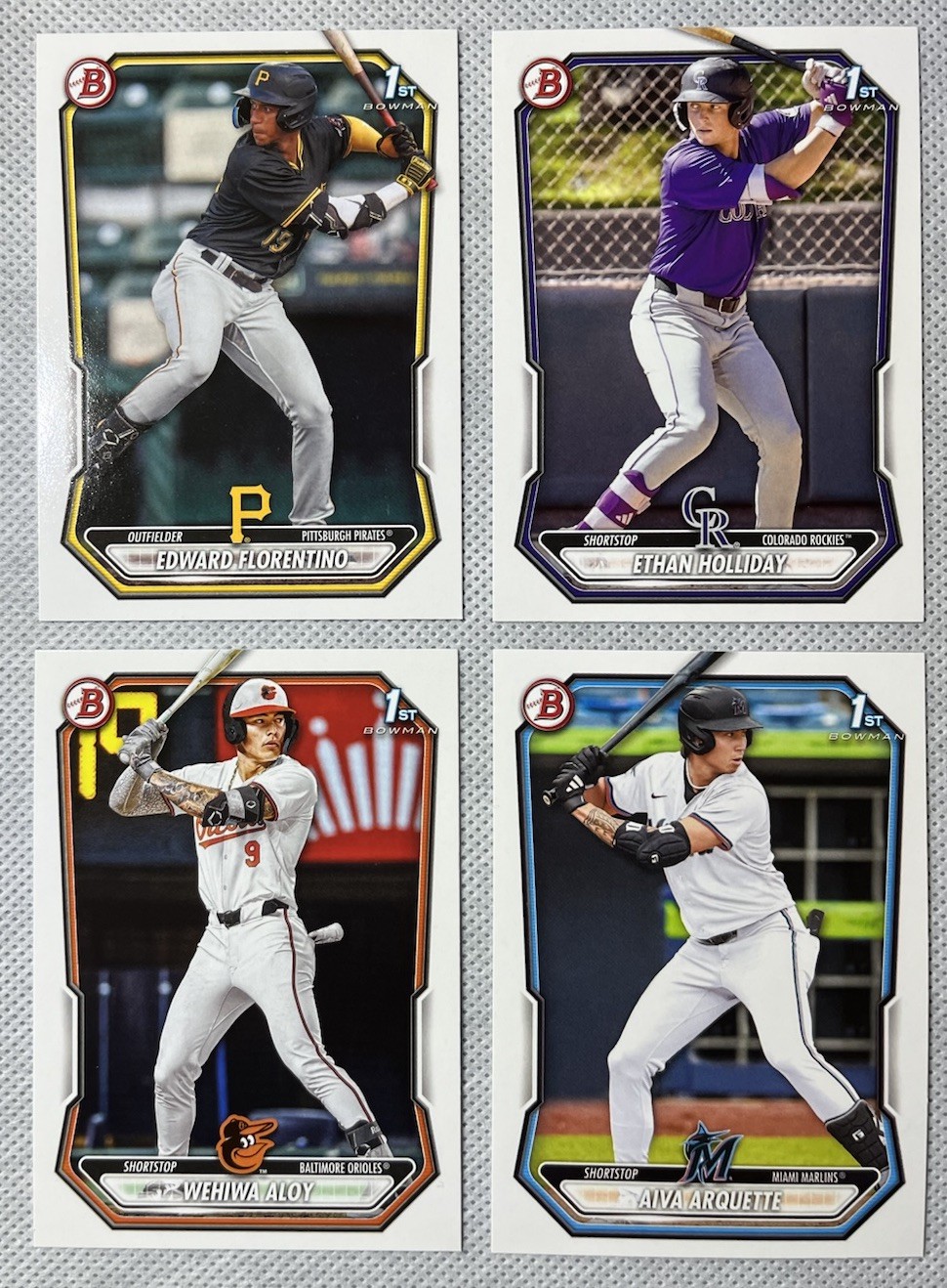 2026 Bowman Complete Rookie Vet & Prospect Base Set #1-100 & BP1-150 250 Cards⚾️