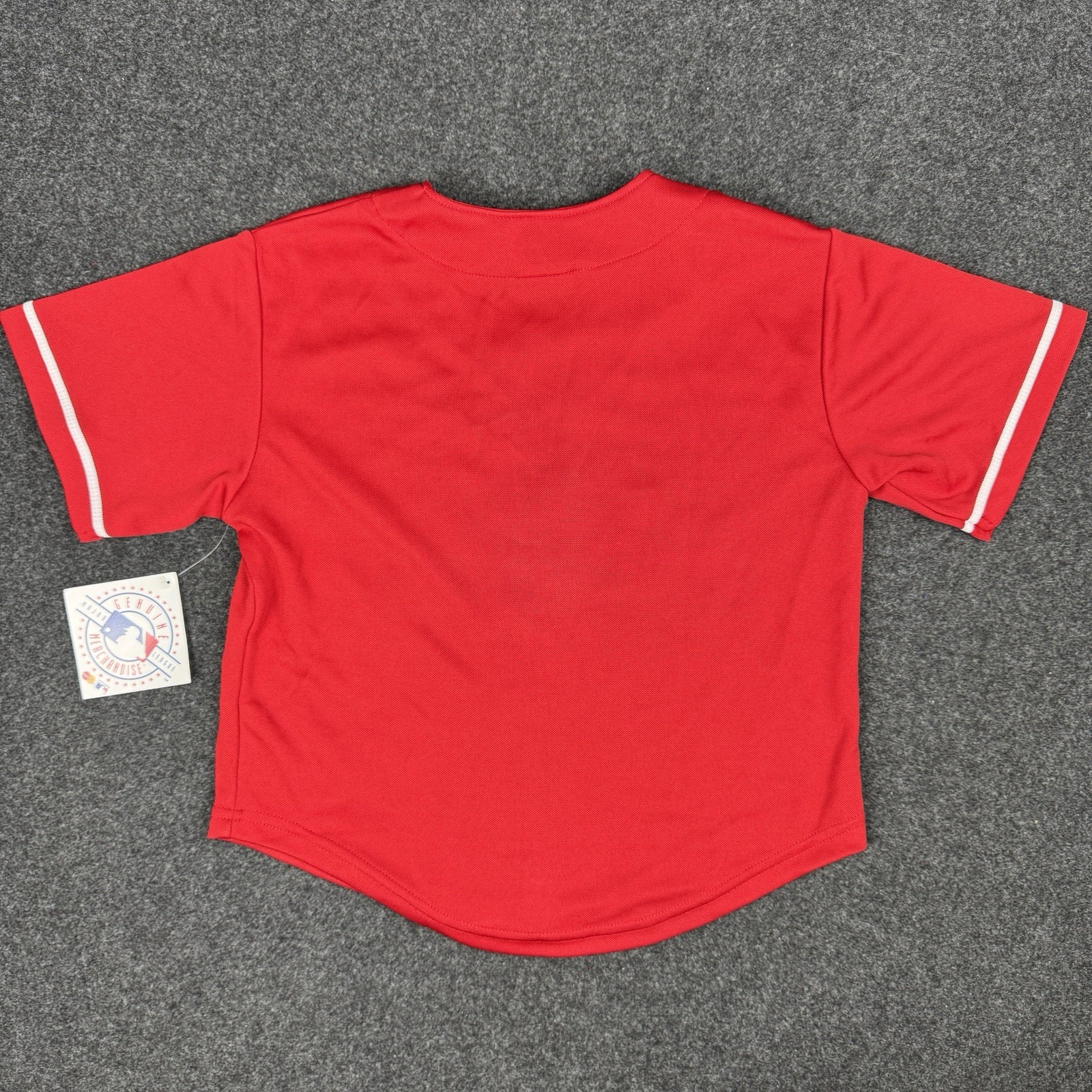 Youth Kids Texas Rangers Jersey Majestic Medium 5/6 Red Baseball MLB New W/ Tags
