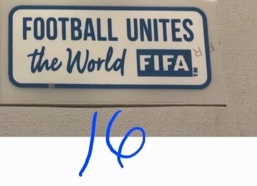 WORLD CUP SOCCER JERSEY PATCH 2026 ANY PLAYER