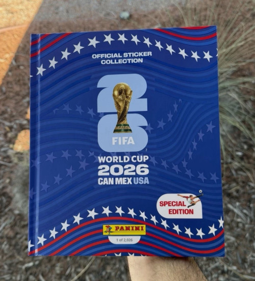 NEW Panini FIFA World Cup 2026 Offcial Sticker Album USA Hardcover sealed