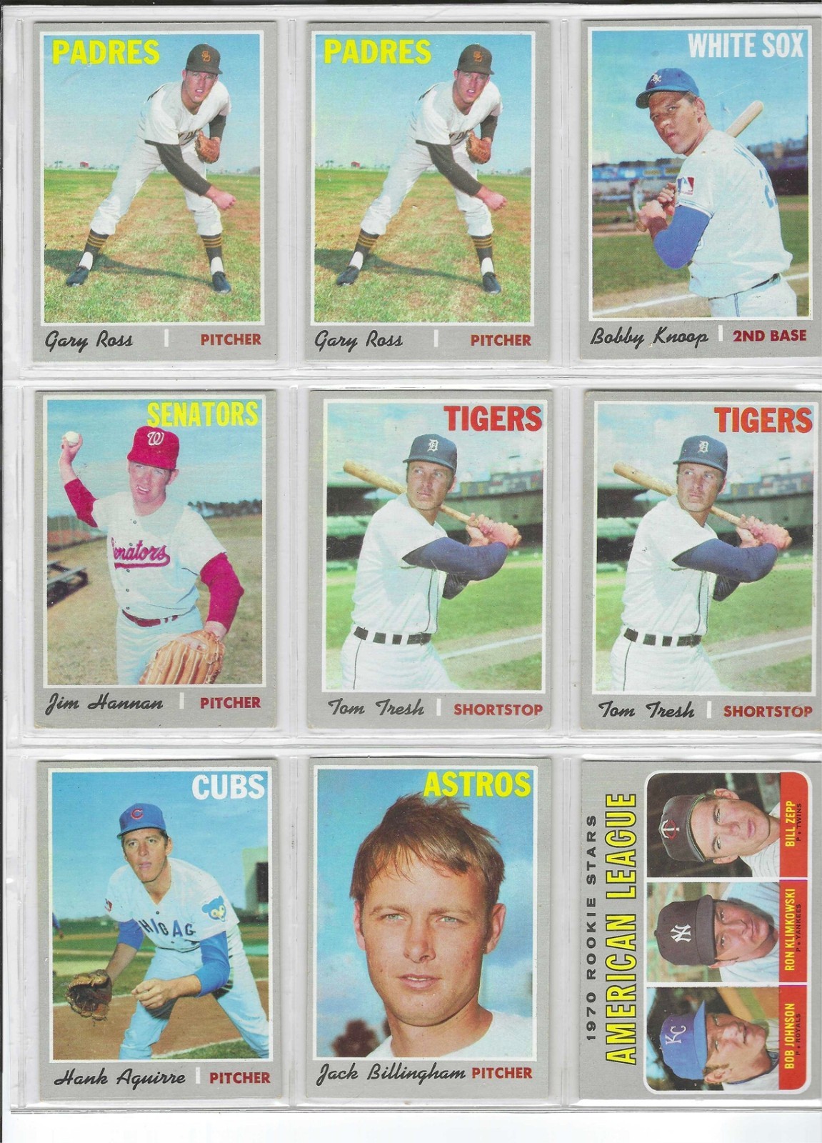 1970 TOPPS BASEBALL CARD HIGH NUMBER SINGLES (634-720)