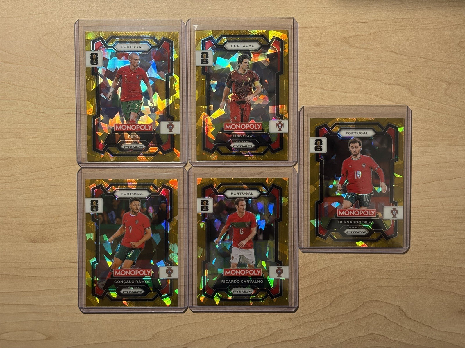2026 Panini Prizm Monopoly FIFA World Cup Cards Pick Your Card GOLD CRACKED ICE