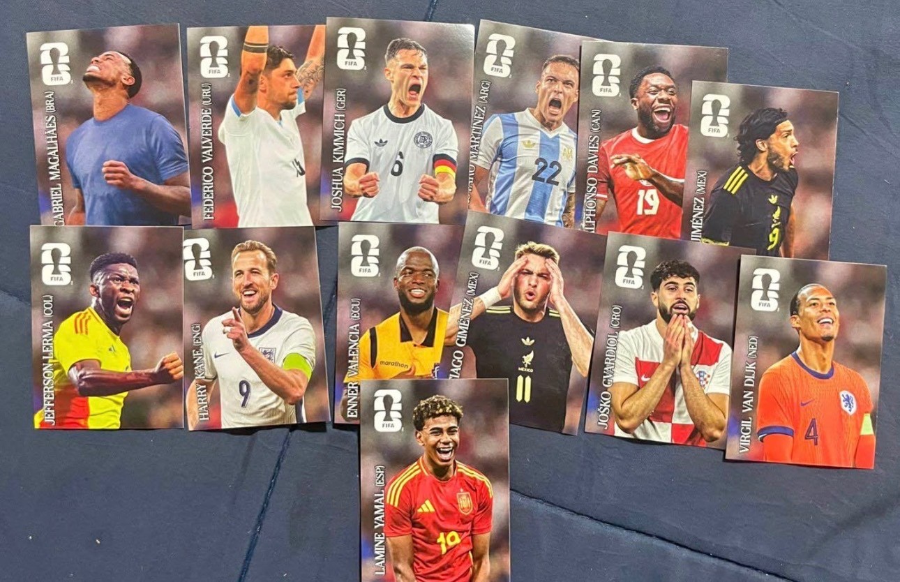 Coca-cola Panini Fifa World cup 2026 Complete set stickers Latam