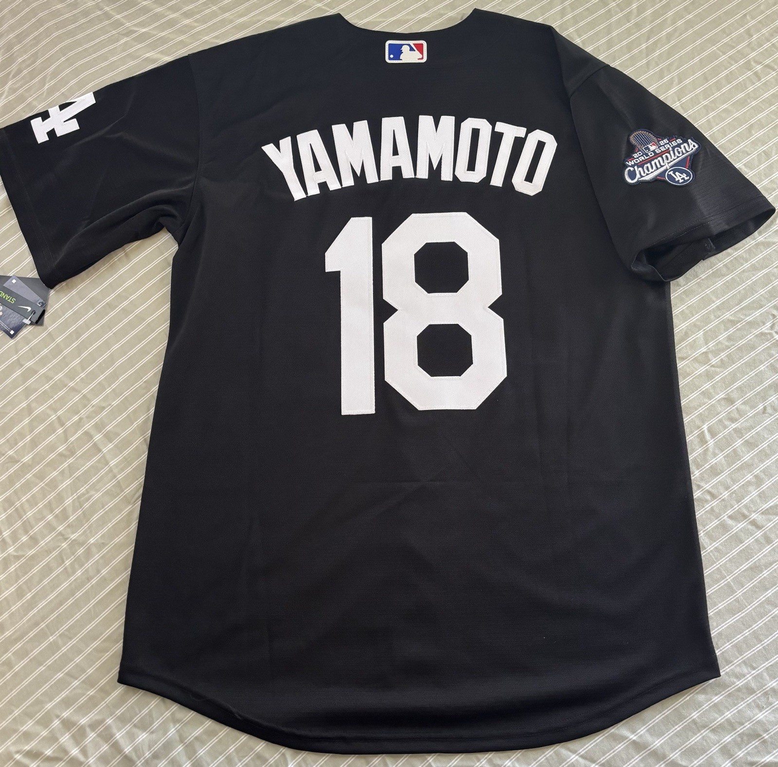 NEW Ohtani/Yamamoto Dodgers 2025 World Series Jersey! SHIPS SAME DAY!