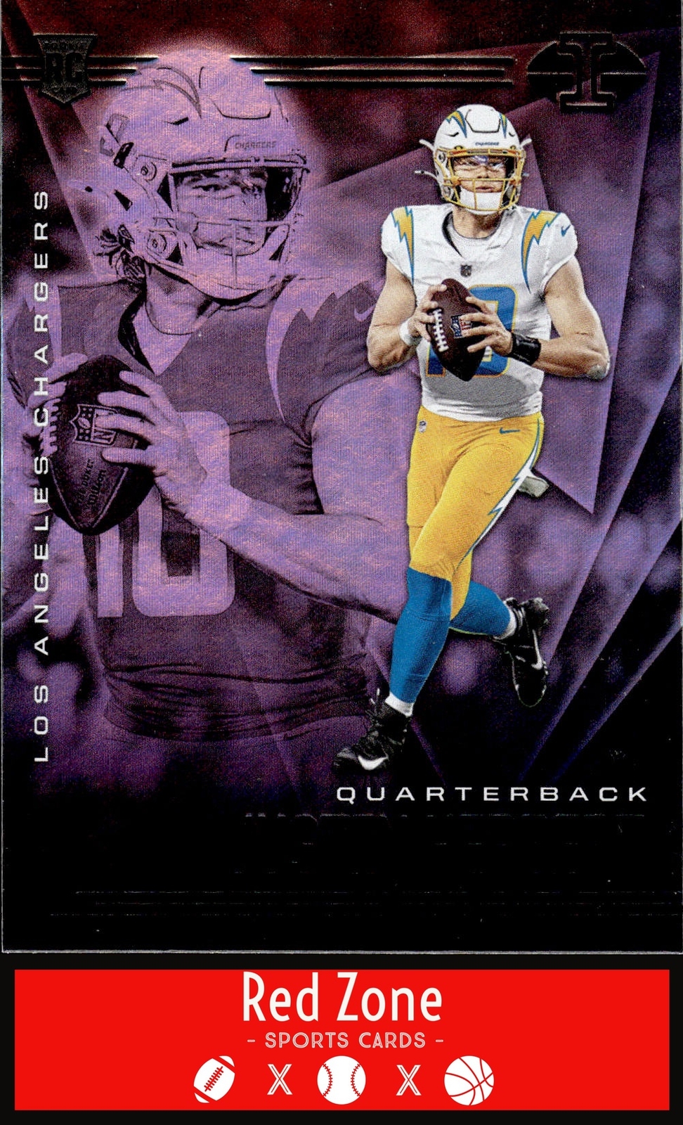 2020 Panini Illusions – #7 Justin Herbert NM.