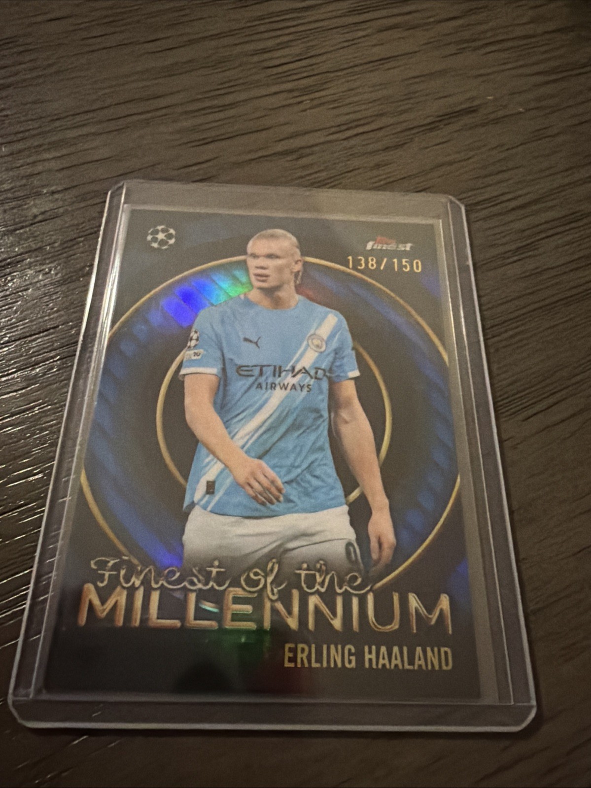 2026 Topps Finest Of The Mileennium Erling Halland #fm-7/150