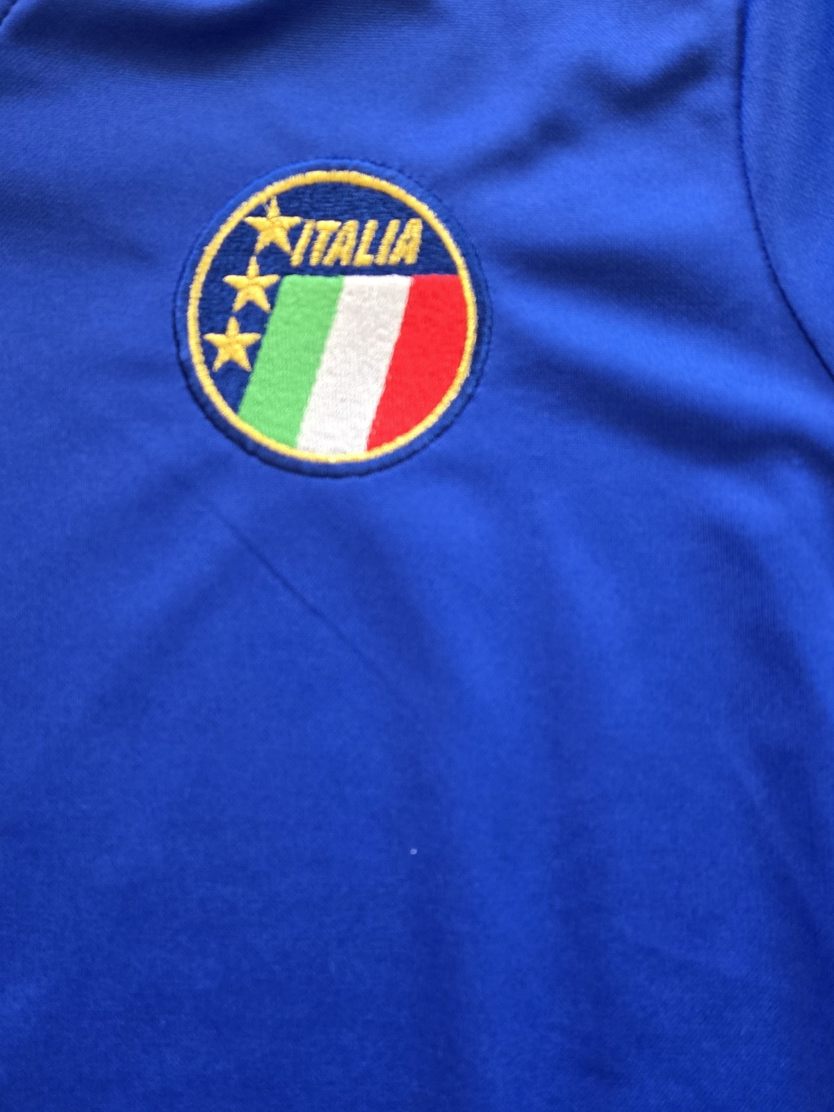 Roberto Baggio Signed 1990 Signed Back Italy #15 Home Jersey Icons Certified