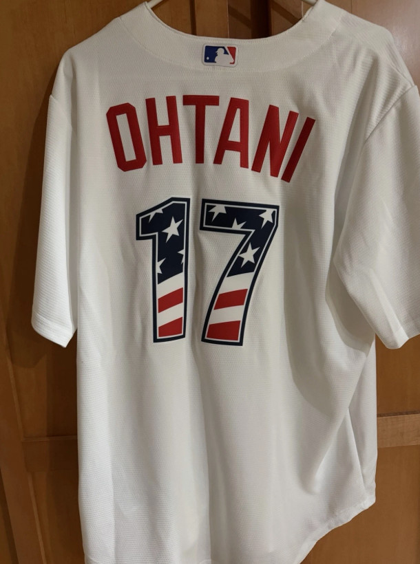 Shohei Ohtani Los Angeles Dodgers USA 250 4th of July Home Stadium Jersey NEW