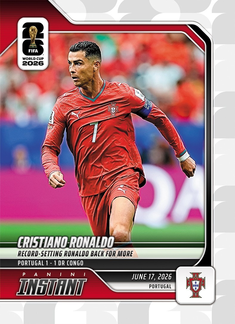 2026 Panini Instant FIFA World Cup #49 Cristiano Ronaldo Portugal PRESALE