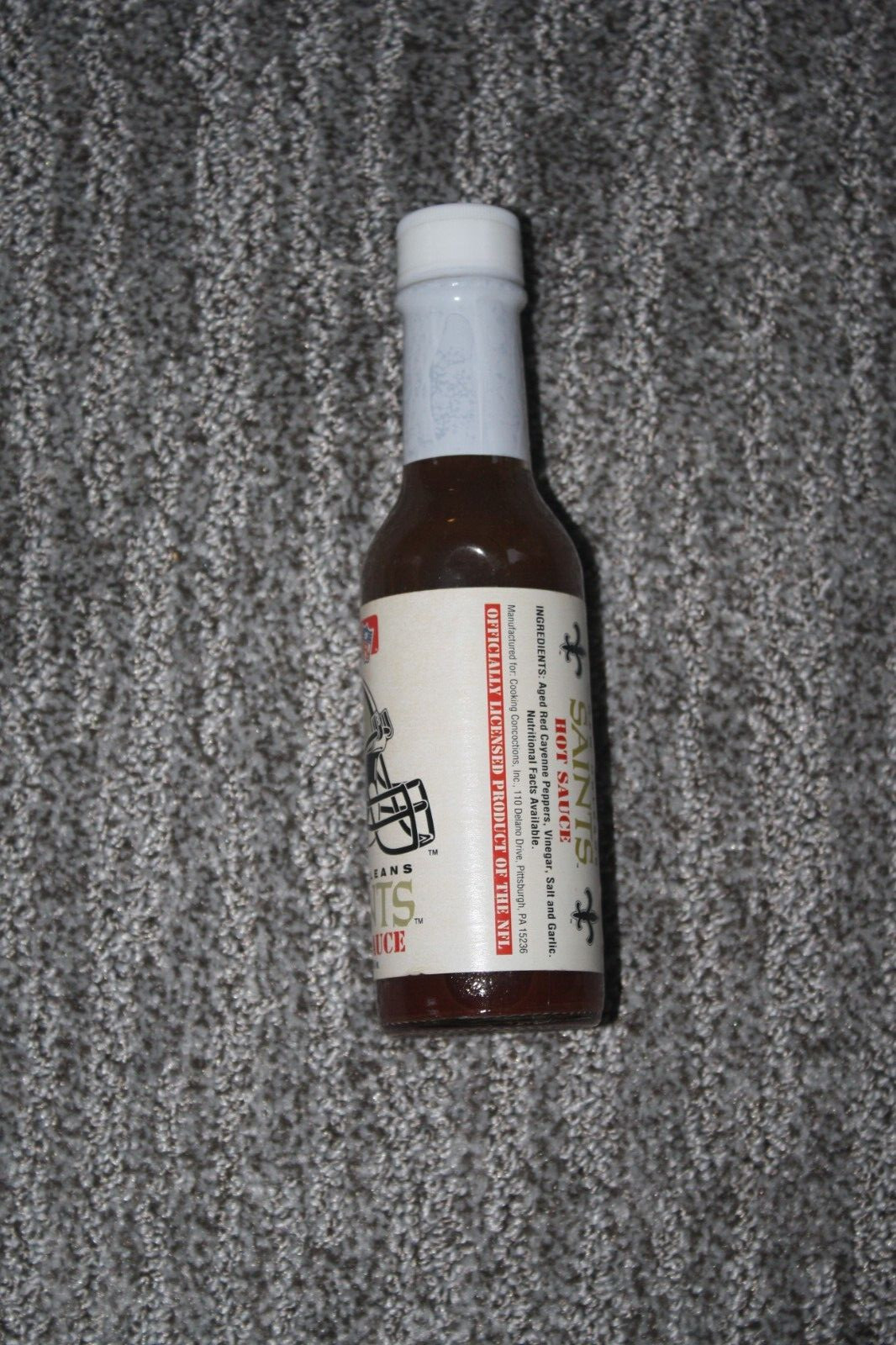 Vintage Team NFL New Orleans SAINTS Hot Sauce 5 fl. oz. SEALED Harry’s Rank #21