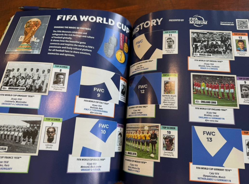 NEW FIFA World Cup 2026 Panini Special Edition USA Blue Cover Album1 of 2026