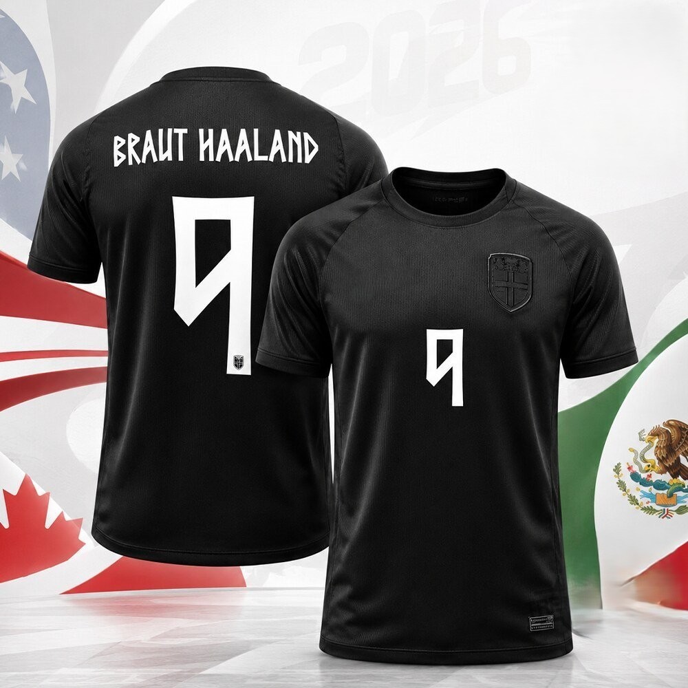 HOT NEW ITEM !! Braut Haaland Norway 2026 WC Home Jersey Soccer Fan Gift Unisex