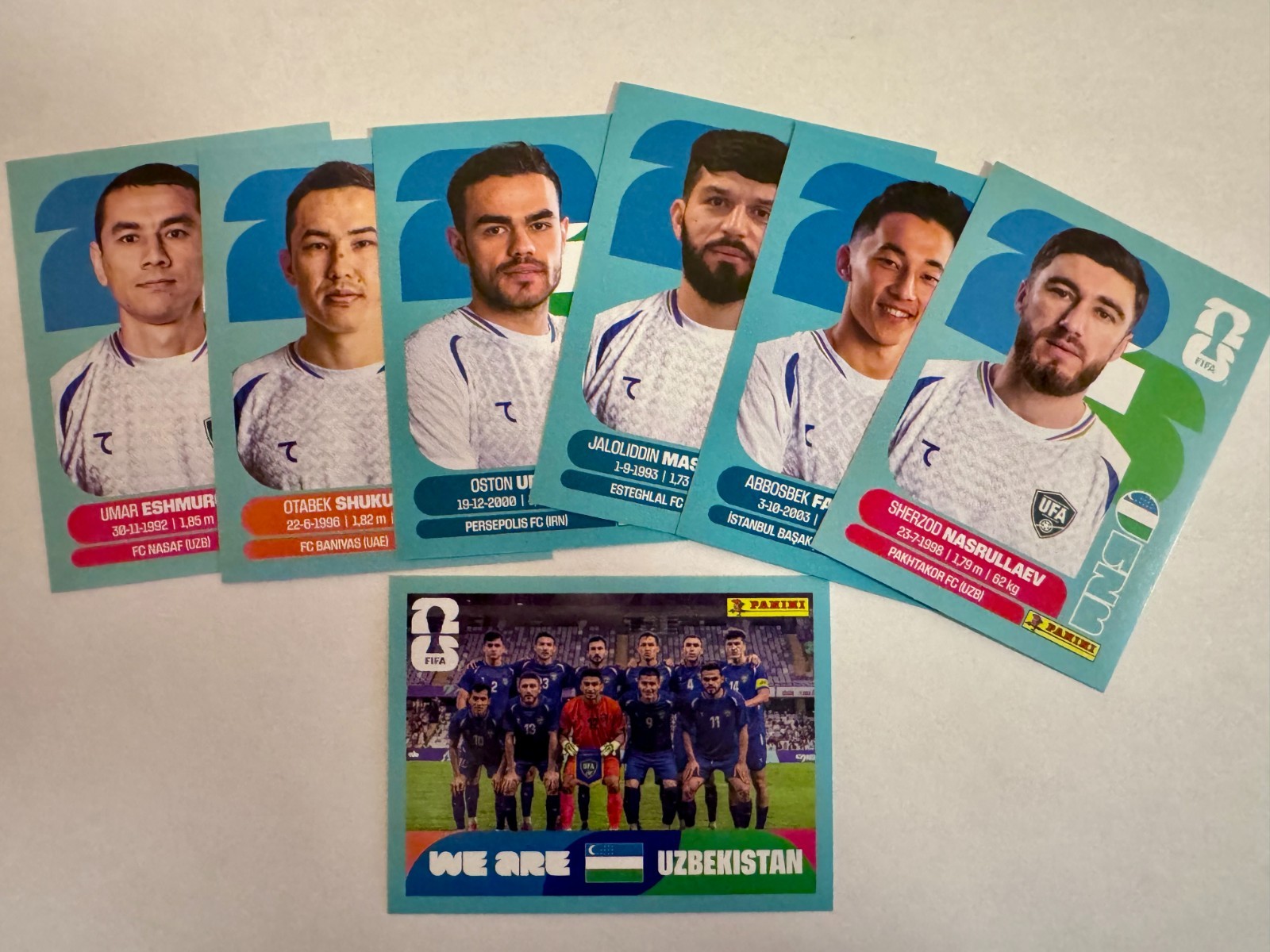 2026 Panini FIFA World Cup Euro Borderless Stickers U Pick – Groups J-L