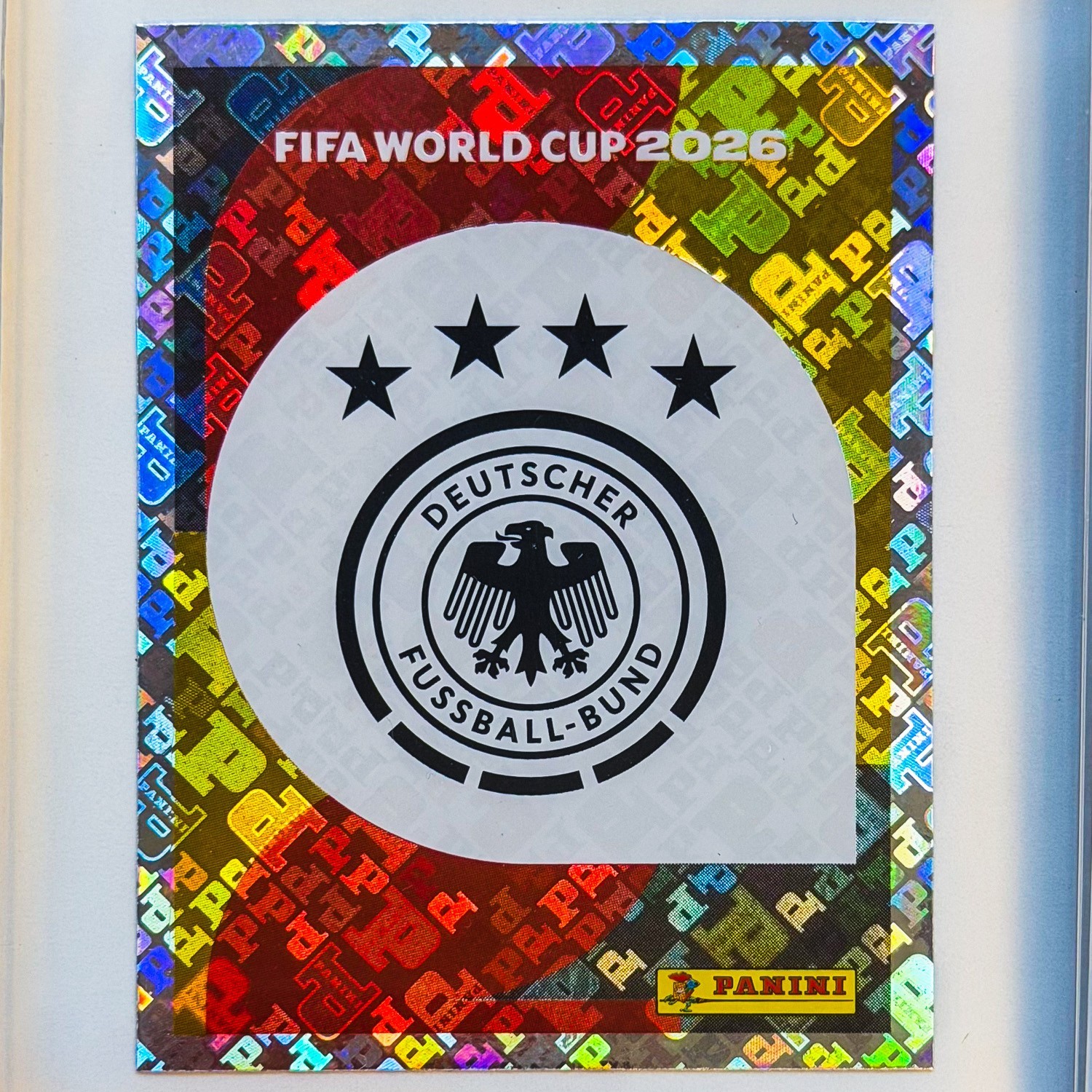 2026 Panini FIFA World Cup Team Emblem Holo Foil Sticker You Pick NM USA