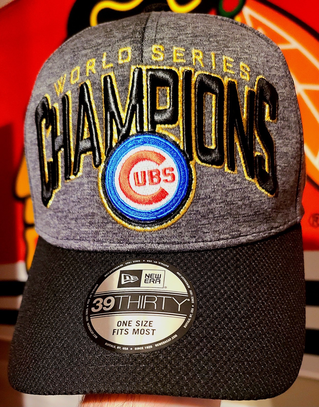 New Era Chicago Cubs 2016 World Series Champs 39THIRTY Signatures Edition Rizzo+