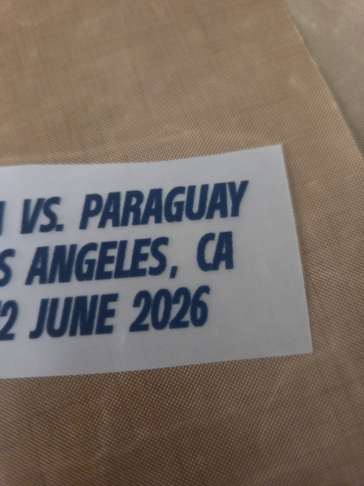 2026 FIFA World Cup USA Match Details “USA VS PARAGUAY LA, CA 12 JUN 26” AMERICA