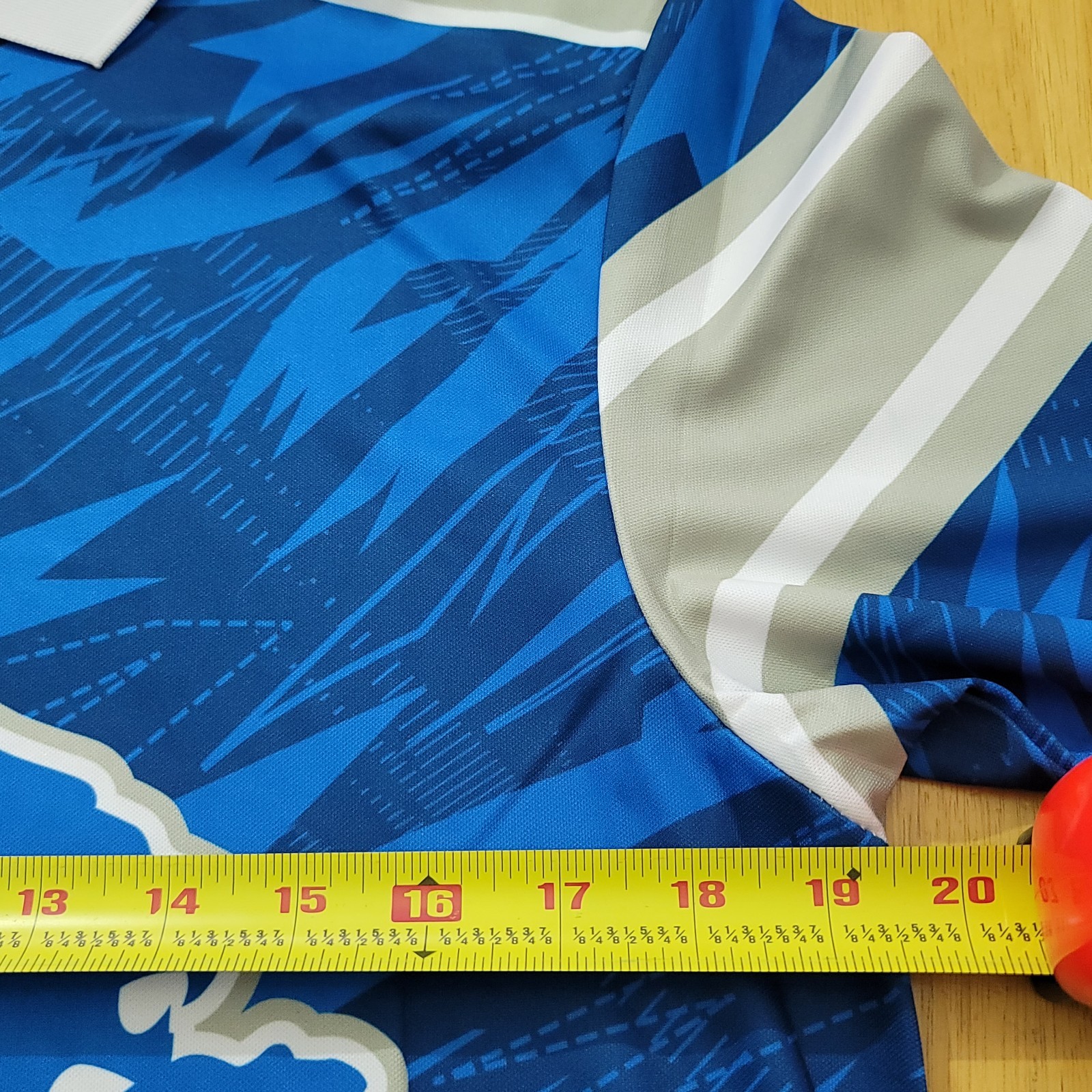 NFL Detroit Lions KLEW Men’s Medium Thematic Polo Shirt Multi-Color New With Tag