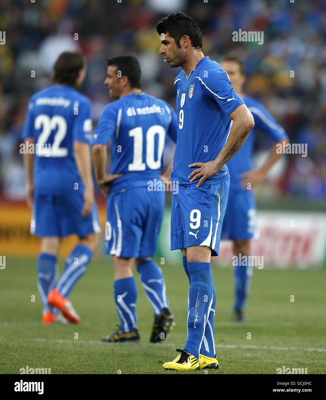 DI NATALE #10 MEN’S ITALY ITALIA 2010/2011 SOCCER FOOTBALL SHIRT JERSEY SIZE L